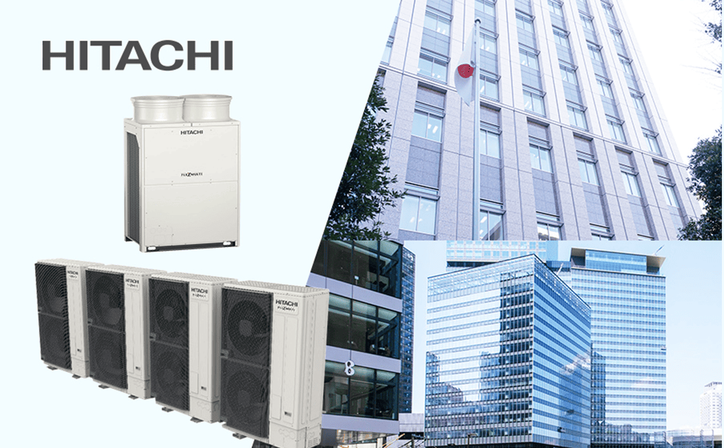 日立 ビル用マルチエアコンの室外機